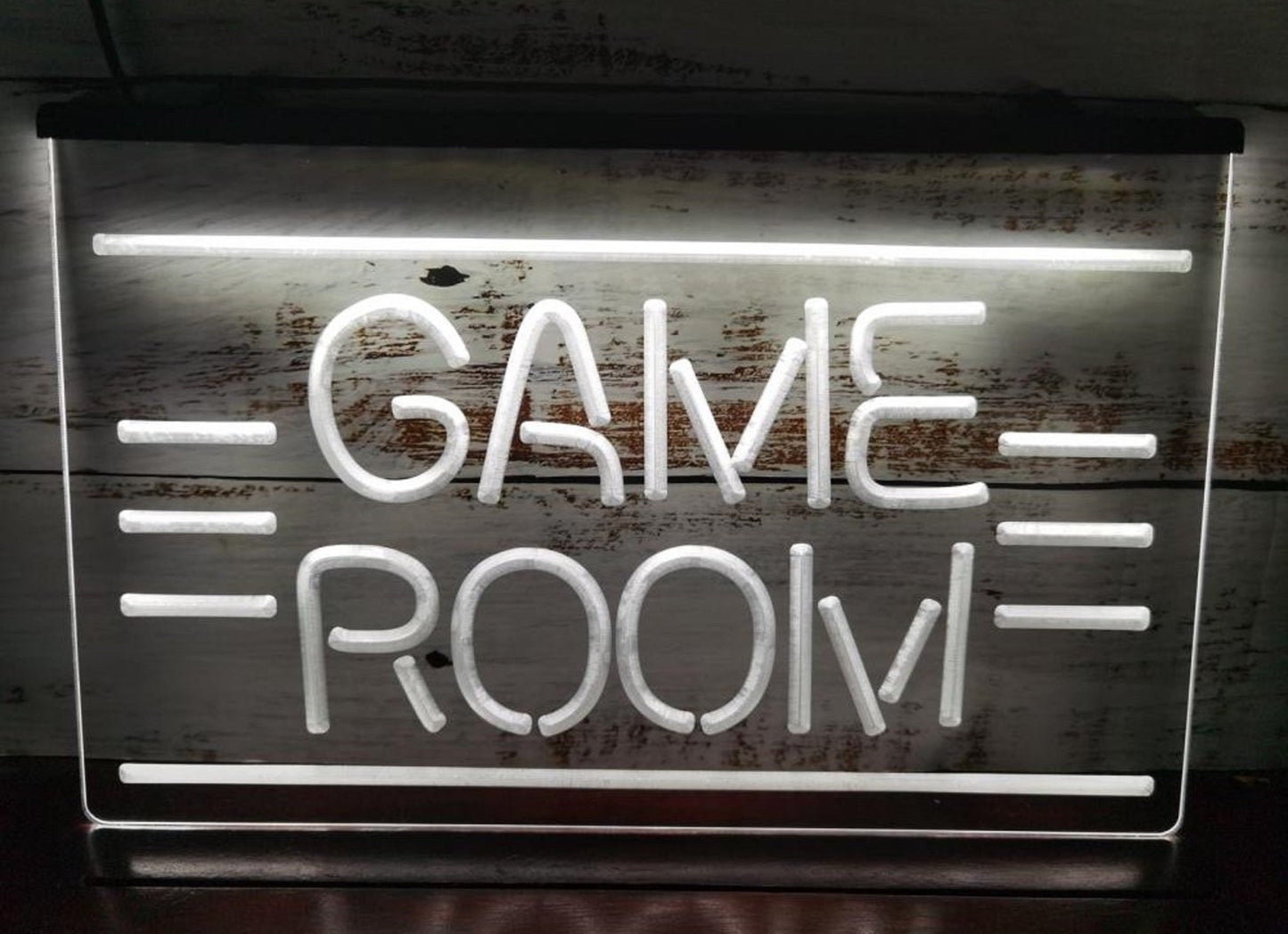 Neon Sign Game Room Video Arcade Game Store Decor