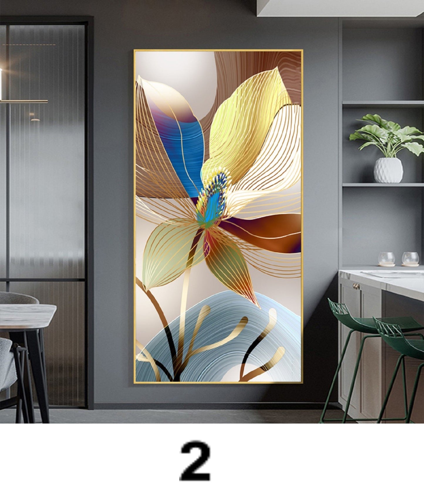 Canvas Print Art Flowers Home Decor Wall Hanging NO Frame