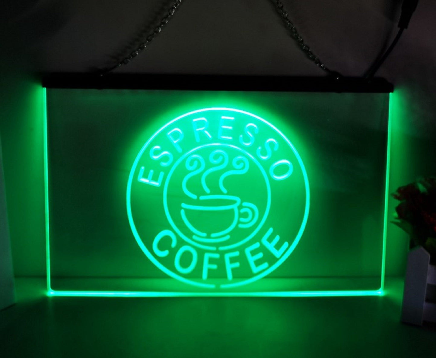Neon Sign Espresso Coffee For Coffee Shop Wall Desktop Decor