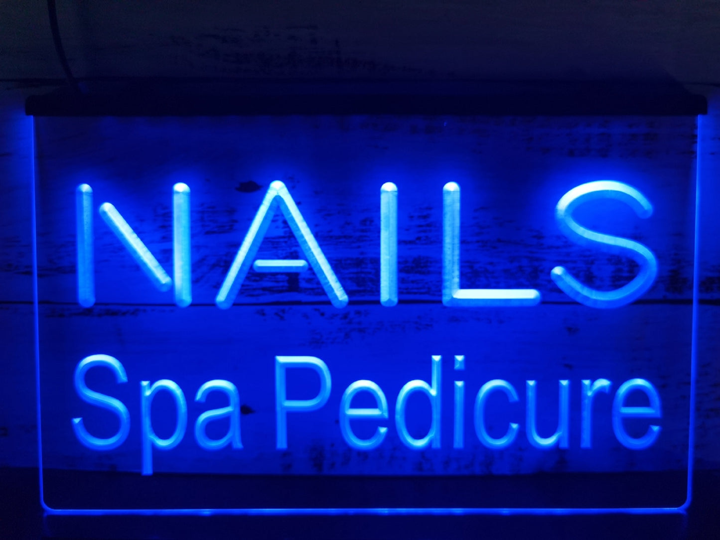 Nails Spa Pedicure Neon Sign Spa Beauty Shop Decor On/OFF Switch Many Colors Free Shipping