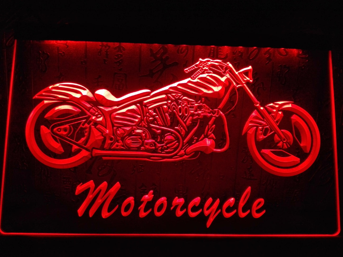 Neon Sign Motorcycle Bike Home Wall Desktop Decor Free Shipping