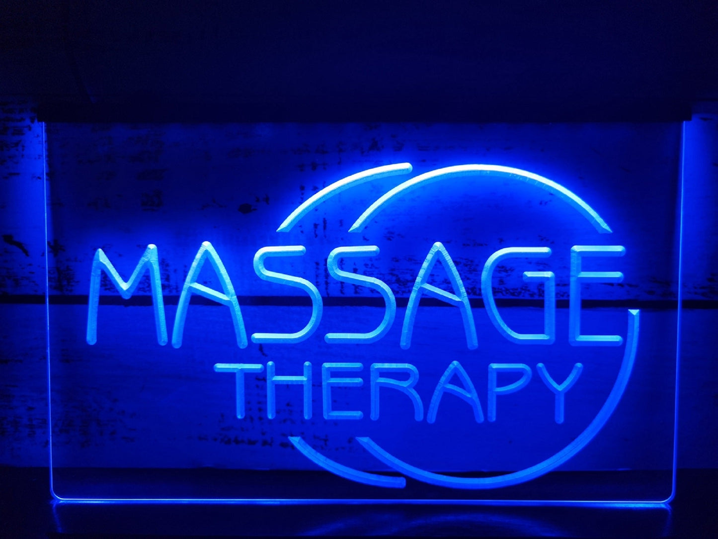 Neon Sign Massage Therapy Wall Desktop Spa Beauty Salon Shop Decor