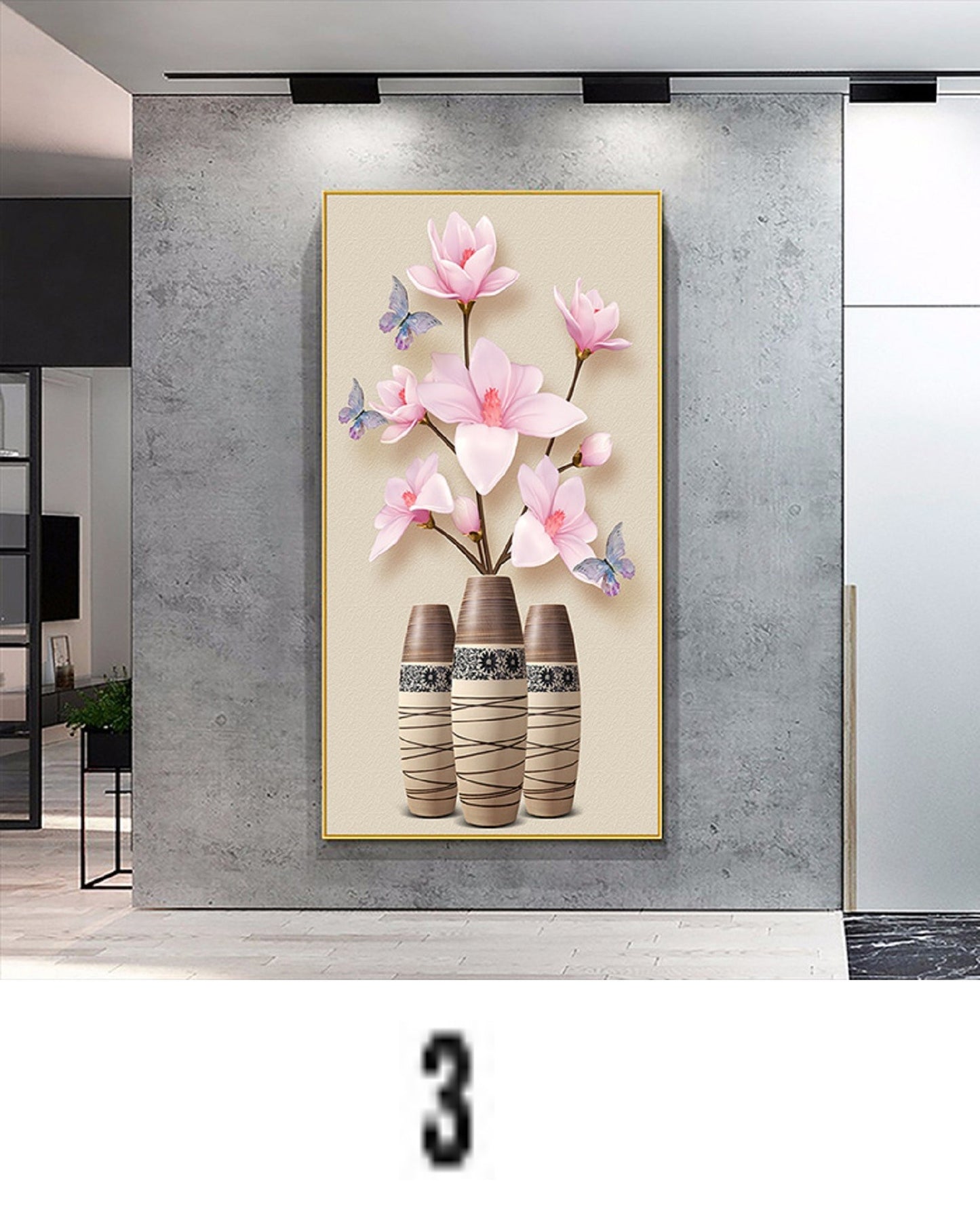 Canvas Print Flowers Wall Art Home Decor NO Frame