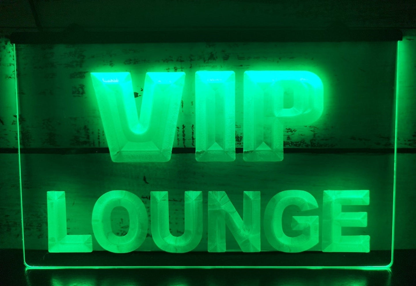 Neon Sign VIP Lounge Wall Hanging Wall Hanging Table Top Decor