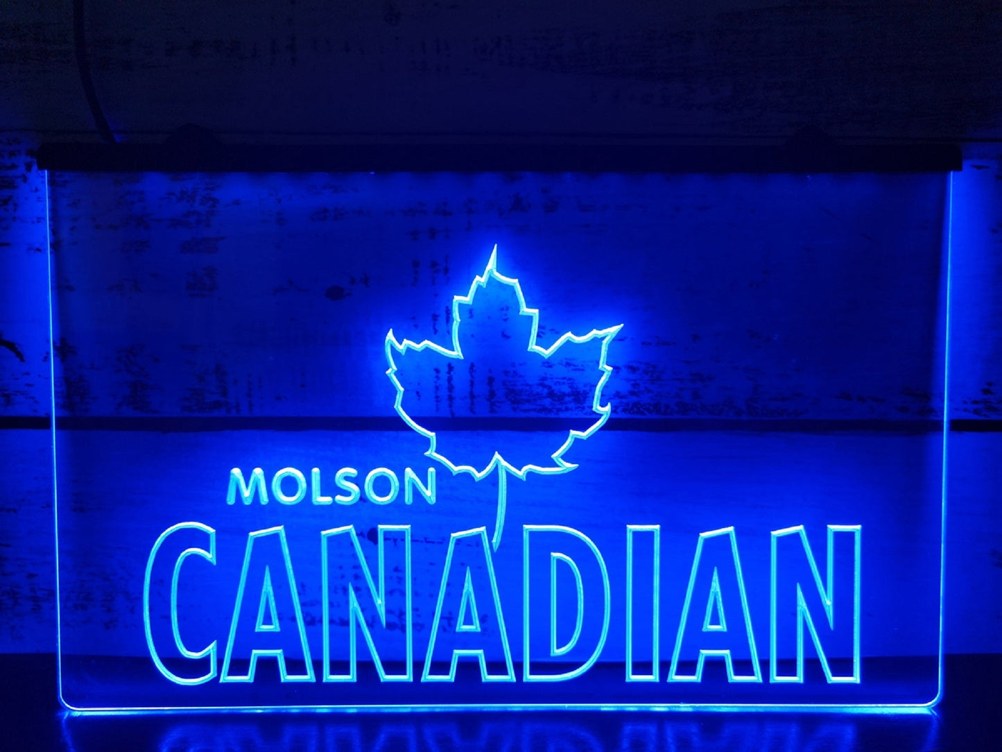 Neon Sign Molson Canadian Wall Hanging Table Top Decor