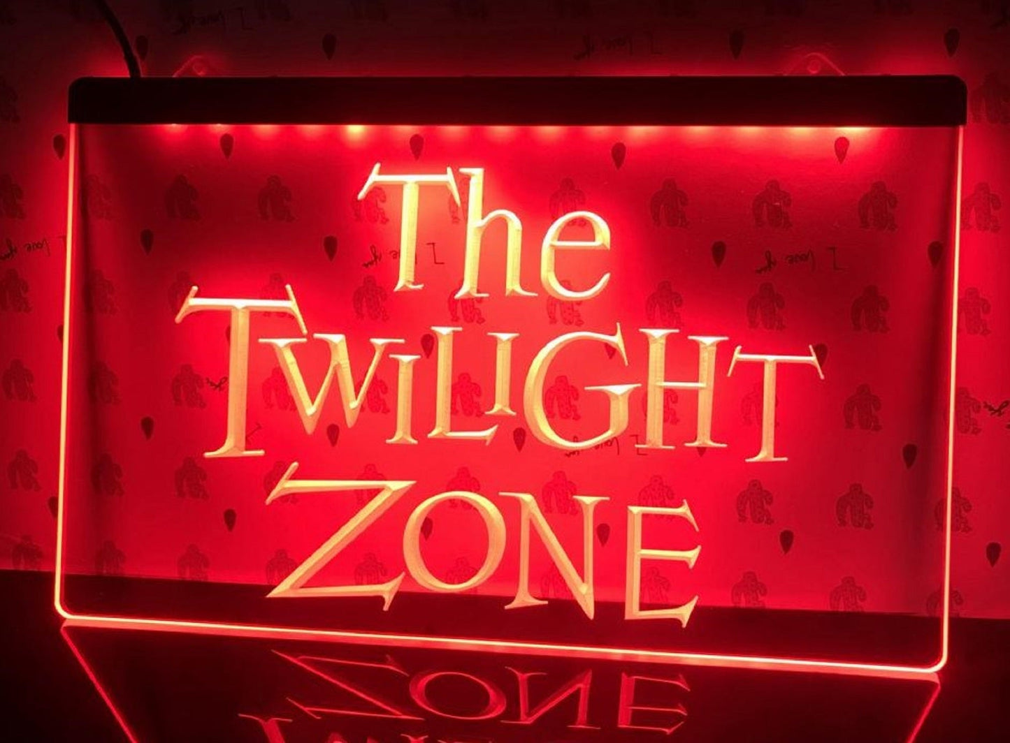 Neon Sign The Twilight Zone TV Series Home Studio Wall Desk Decor