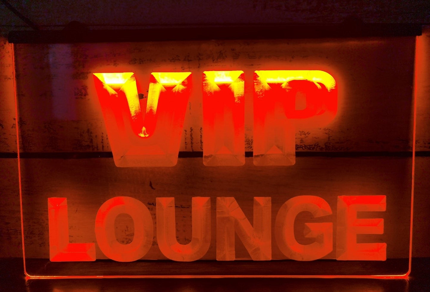 Neon Sign VIP Lounge Wall Hanging Wall Hanging Table Top Decor