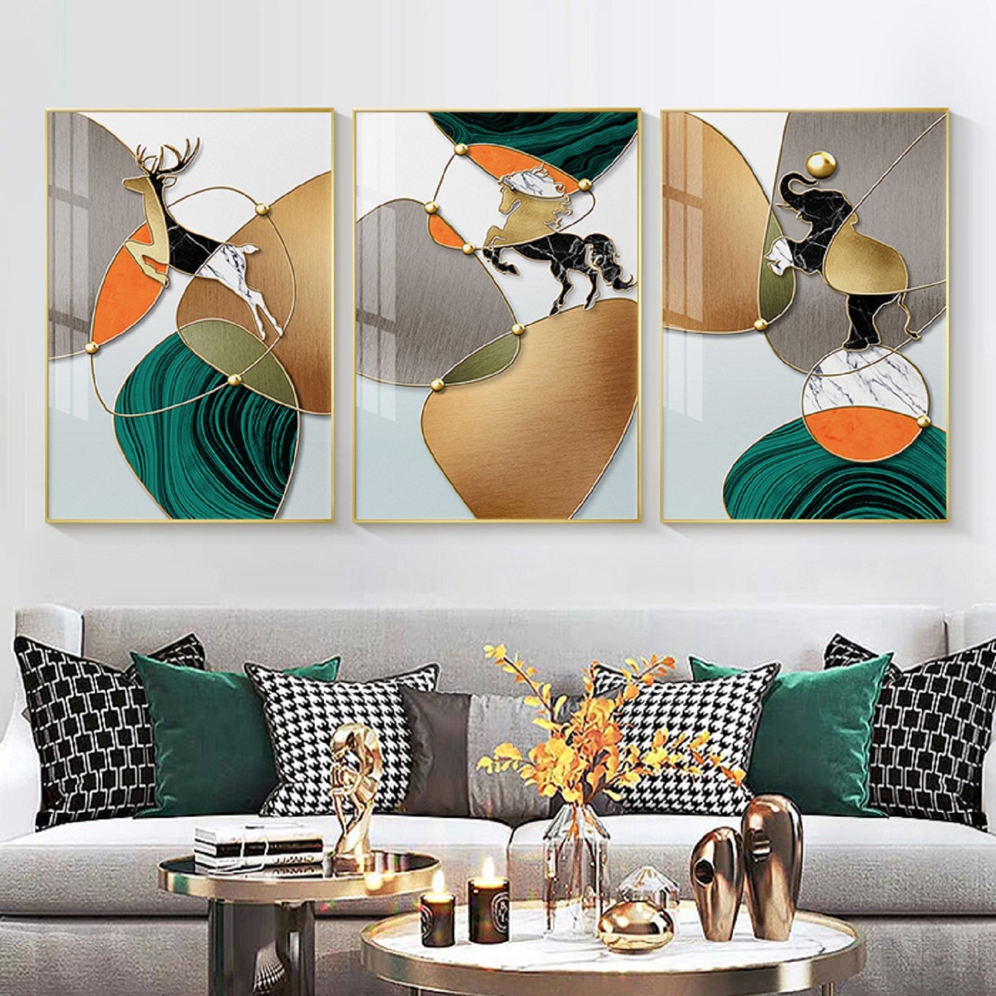 Canvas Print Art Abstract Modern Canvas Painting Wall Art Hanging NO FRAME