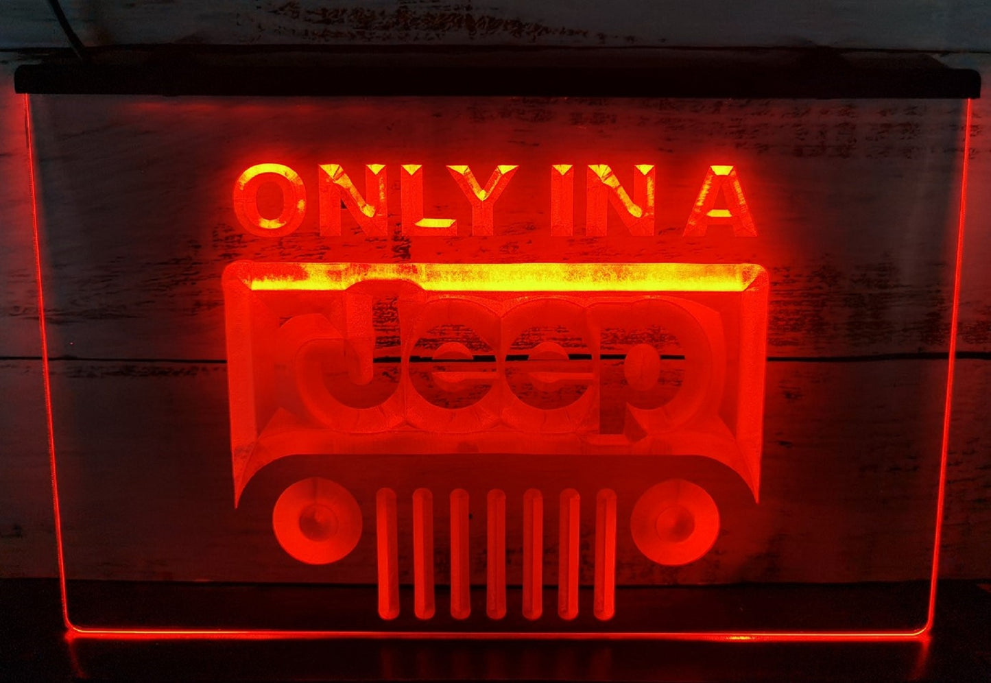 Neon Sign Only In A Jeep Wall Hanging Home Decor Free Shipping