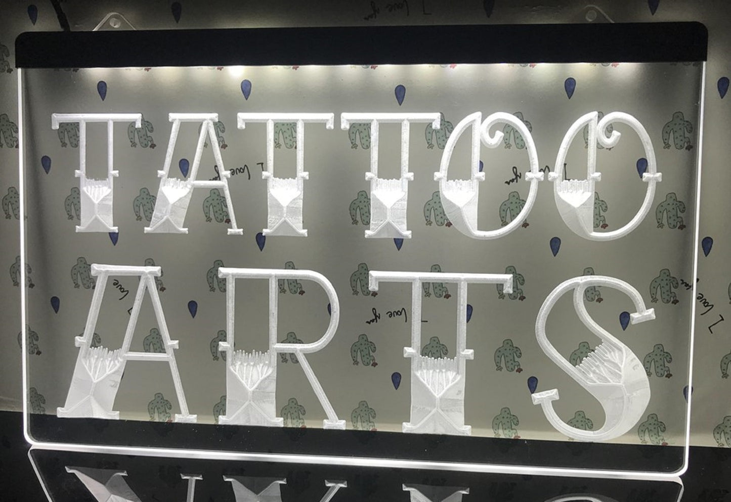 Neon Sign Tattoo Arts Tattoo Shop Wall Desktop Decor Free Shipping
