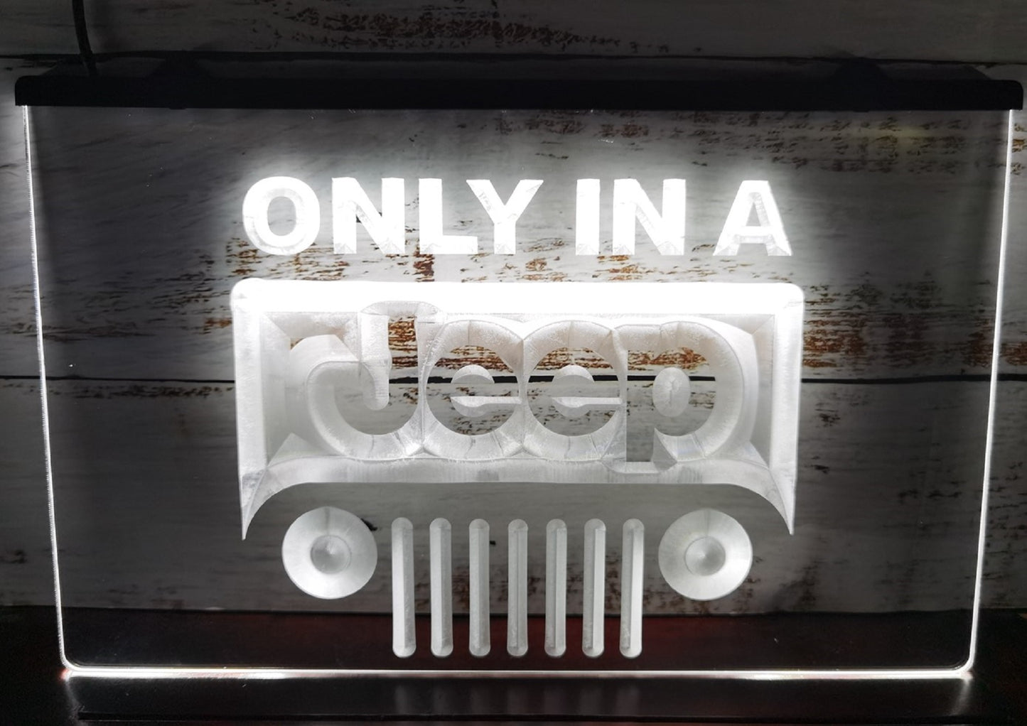 Neon Sign Only In A Jeep Wall Hanging Home Decor Free Shipping