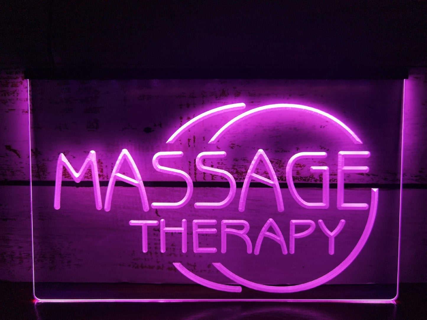 Neon Sign Massage Therapy Wall Desktop Spa Beauty Salon Shop Decor