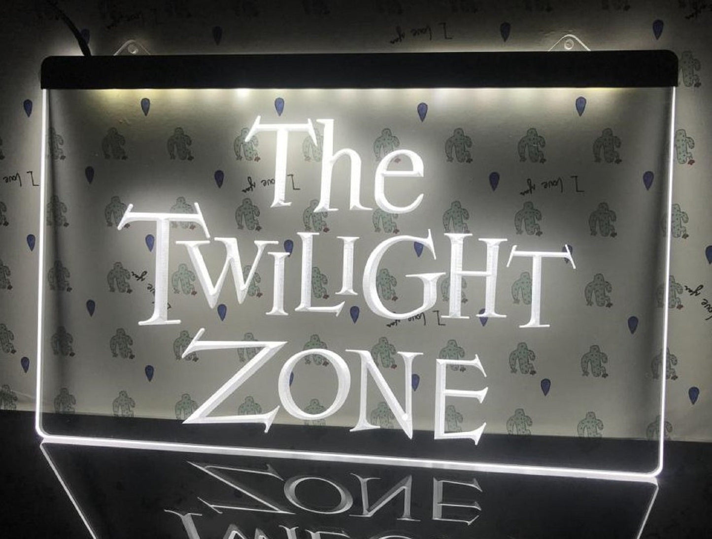 Neon Sign The Twilight Zone TV Series Home Studio Wall Desk Decor