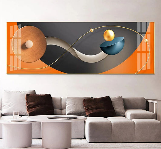 Print Art On Canvas Geometric Home Decor Wall Art NO Frame