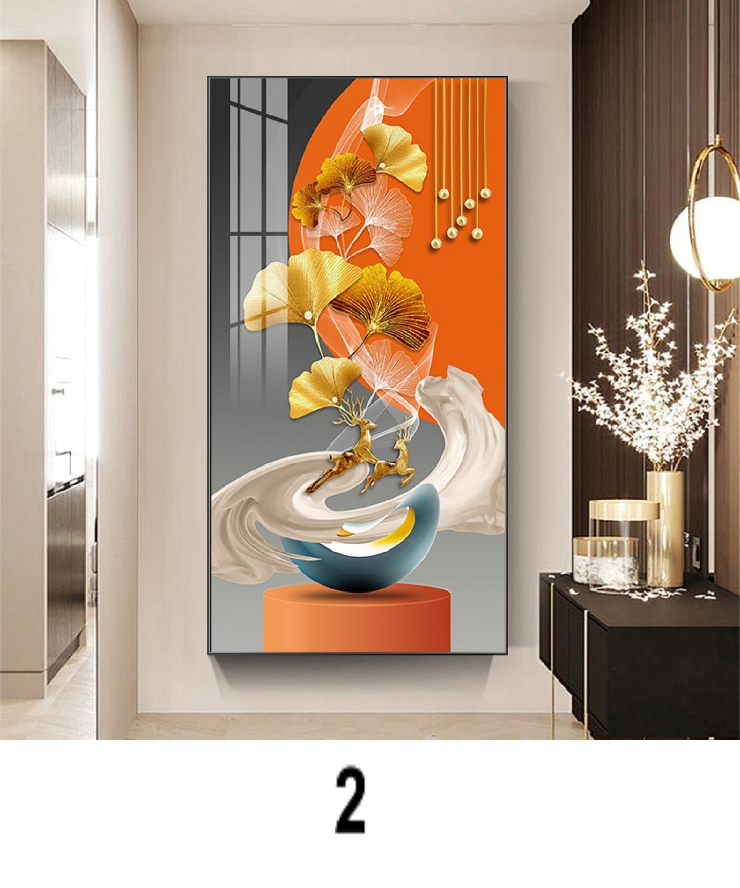 Print Art On Canvas Abstract Modern Wall Hanging Home Decor NO Frame