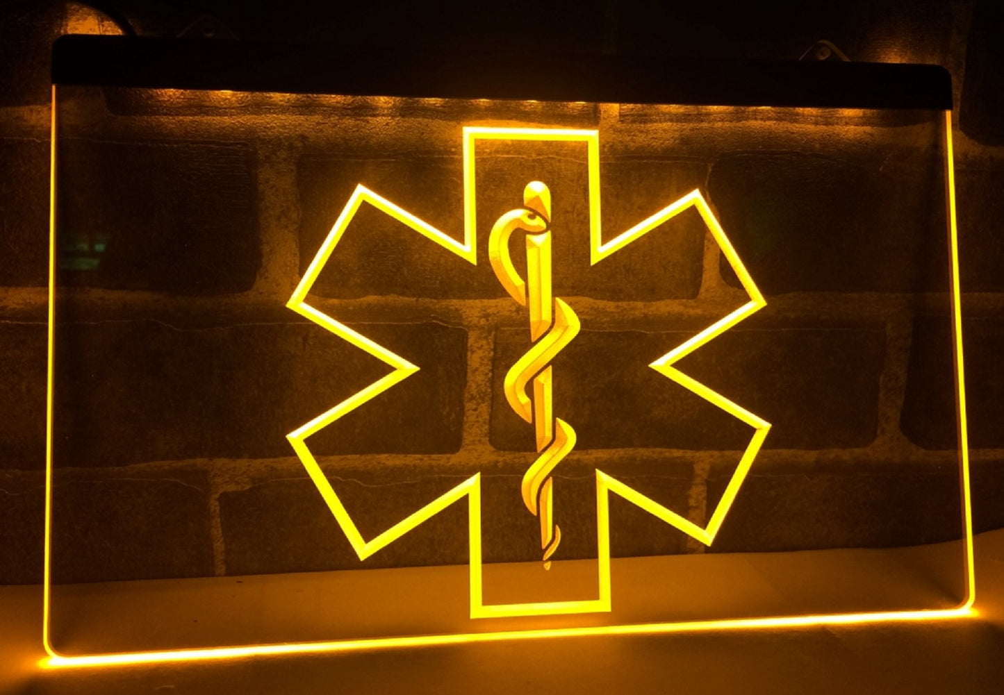 Neon Sign Paramedic Medical Services Wall Desktop Decor Free Shipping