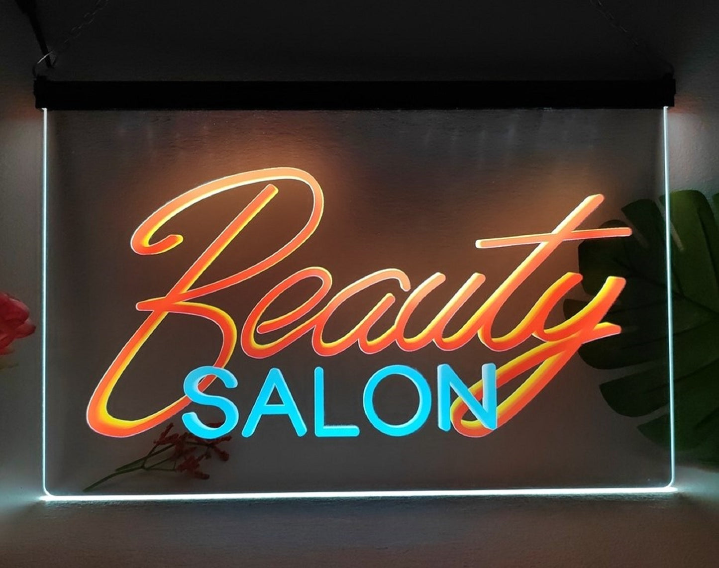 Neon Sign Multicolor Luminous Beauty Salon Wall Desk top Decor