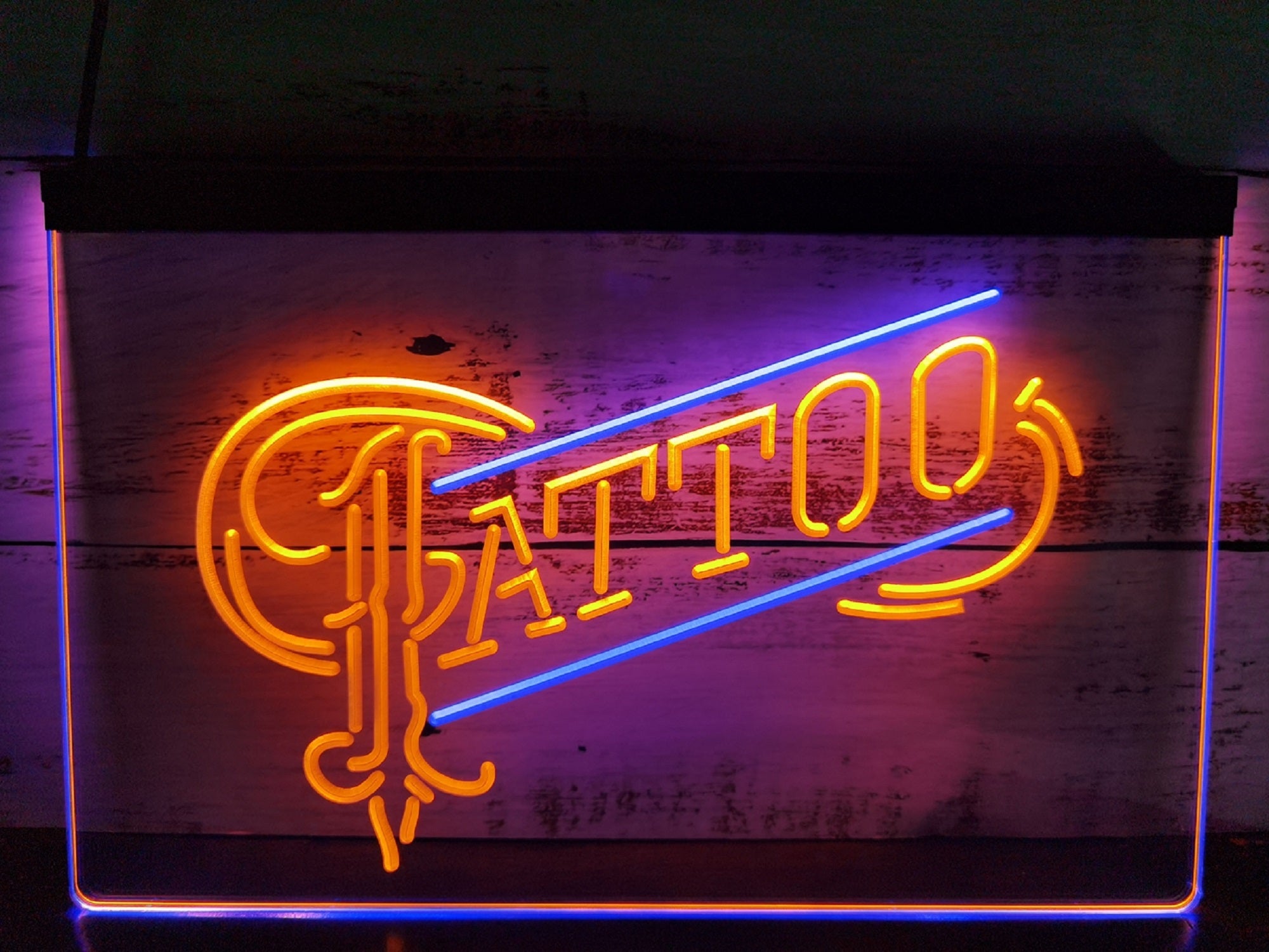 Tattoo Studio Led Neon Sign – Lets Custom Studio - Custom Neon Signs