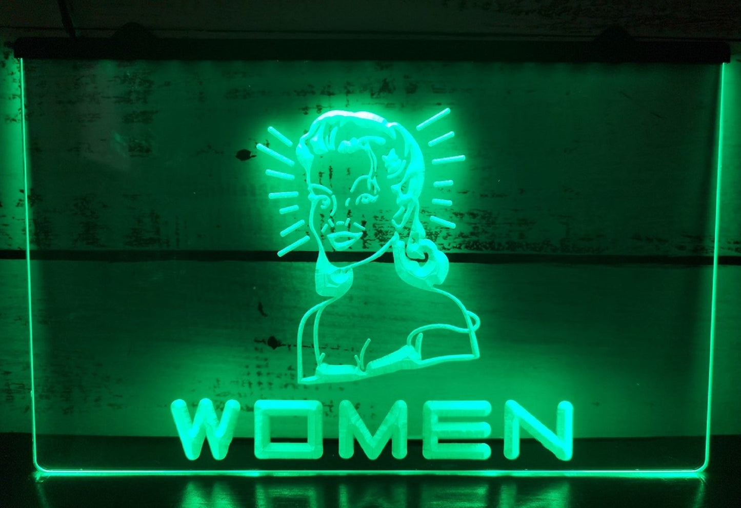 Neon Sign Vintage Sign Women Restroom Wall Bathroom Decor